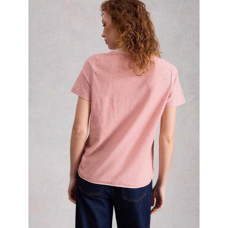 White Stuff Clara Texture Short Sleeve Tee image number 1